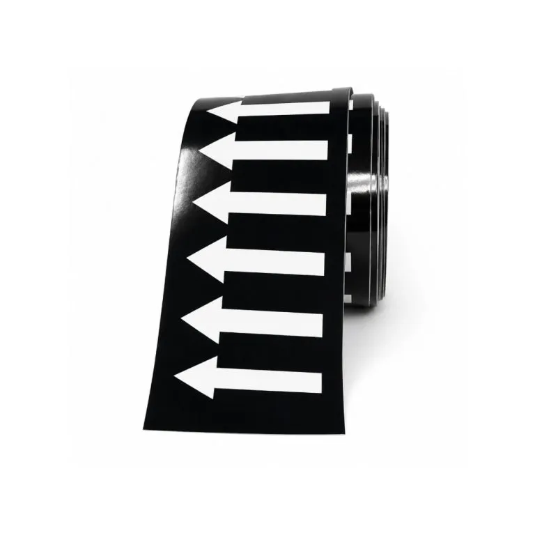 Flow direction arrow tape