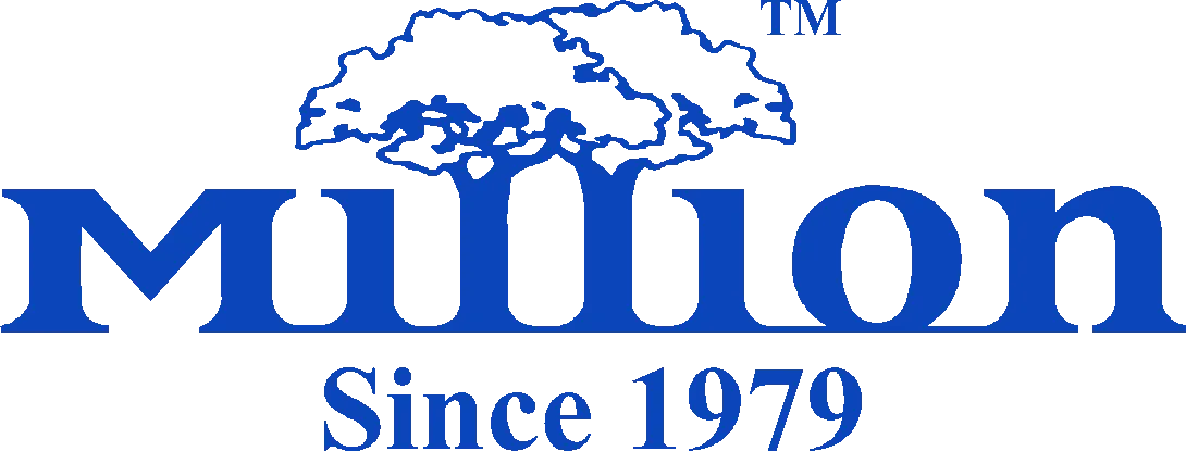 Cropped million logo since 1979 blue.png